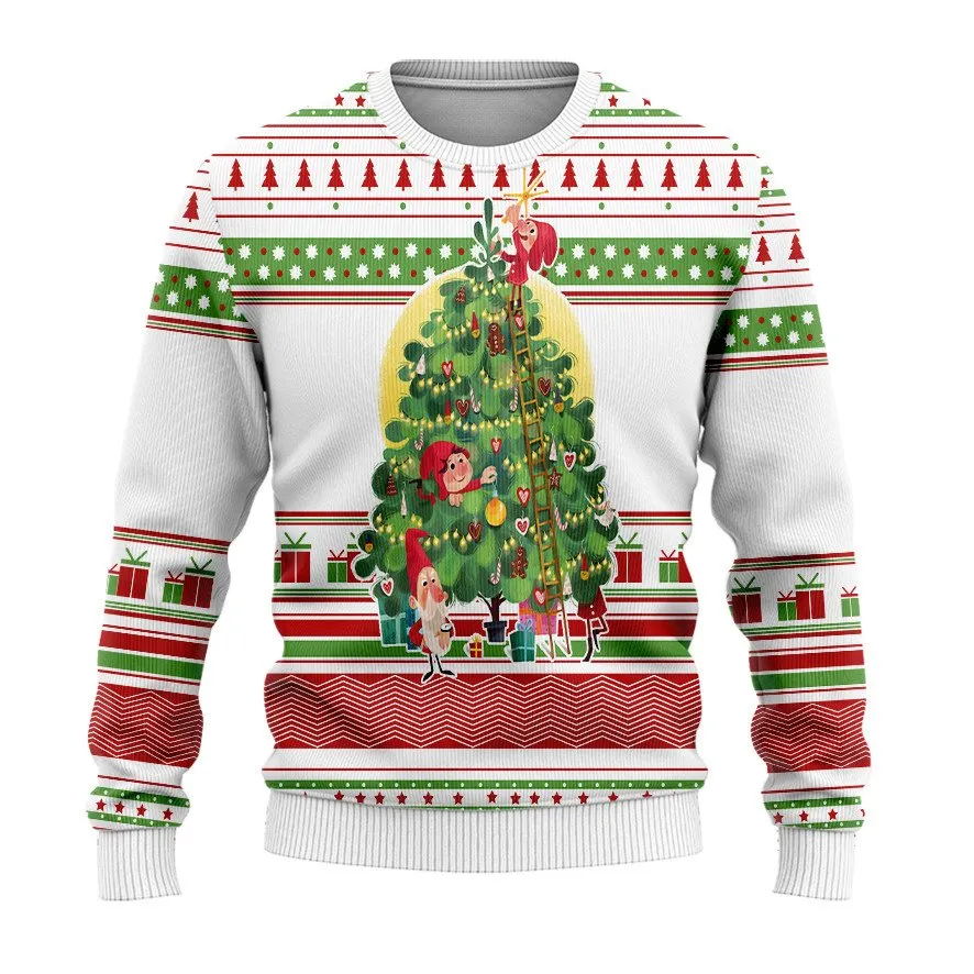 Christmas Ugly Sweater Cute Baby Santa Claus Christmas Ugly Sweaters, Merry Christmas Ugly Sweaters - Xmas Gift