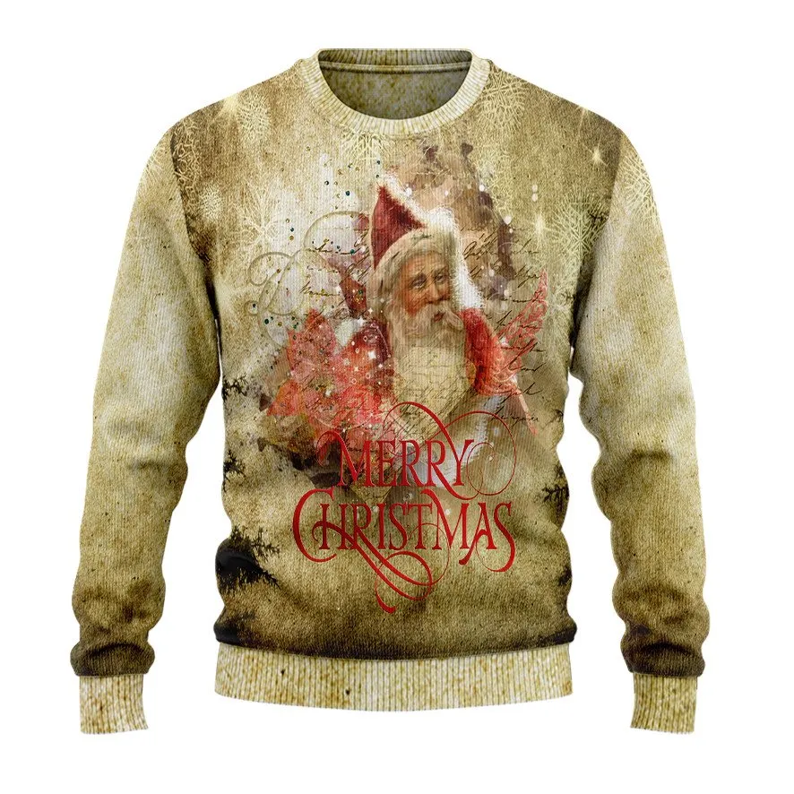 Christmas Ugly Sweater Santa Claus Christmas Ugly Sweaters, Merry Christmas Ugly Sweaters - Xmas Gift