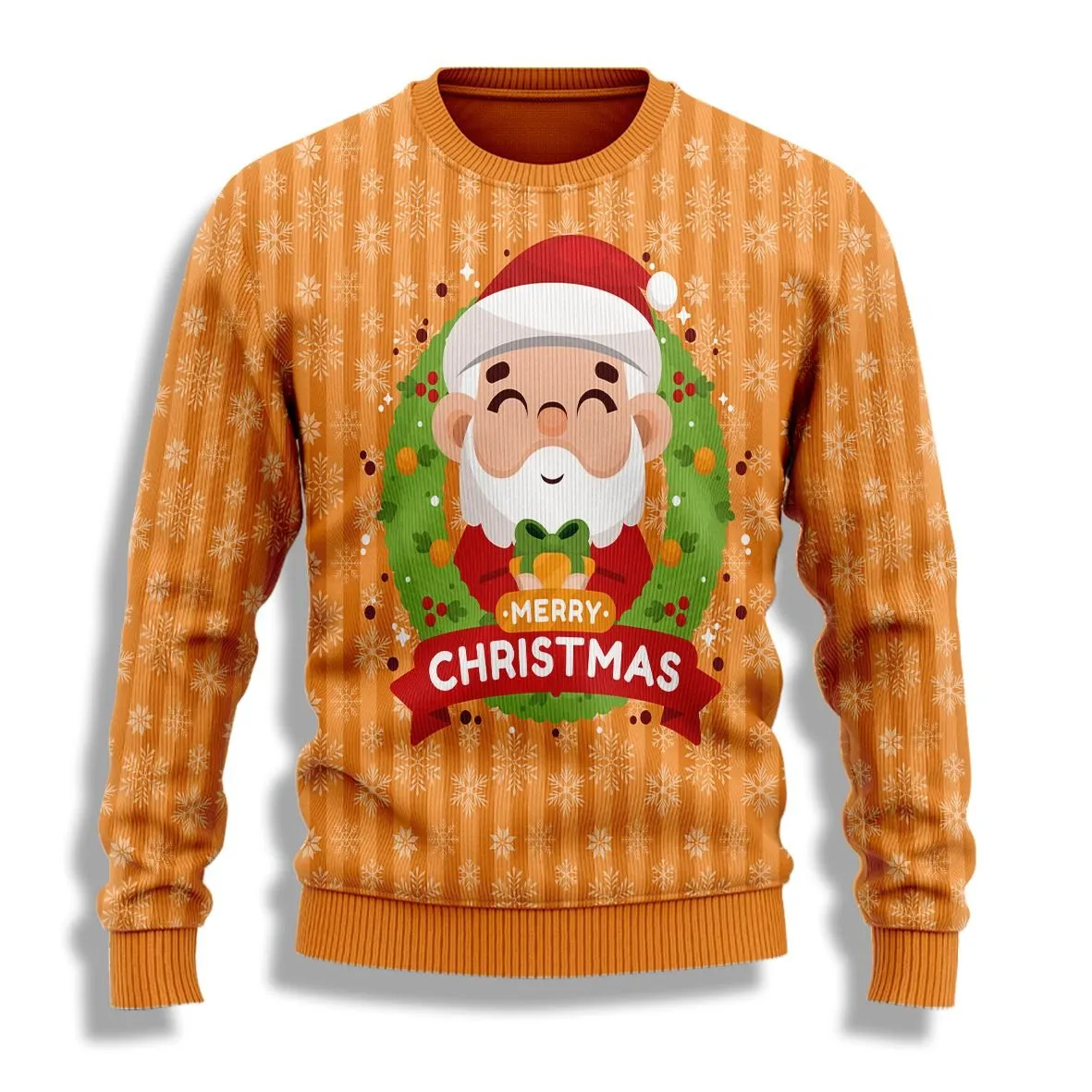 Santa Claus Gift Ugly Sweaters, Merry Christmas Ugly Sweaters - Xmas Gift