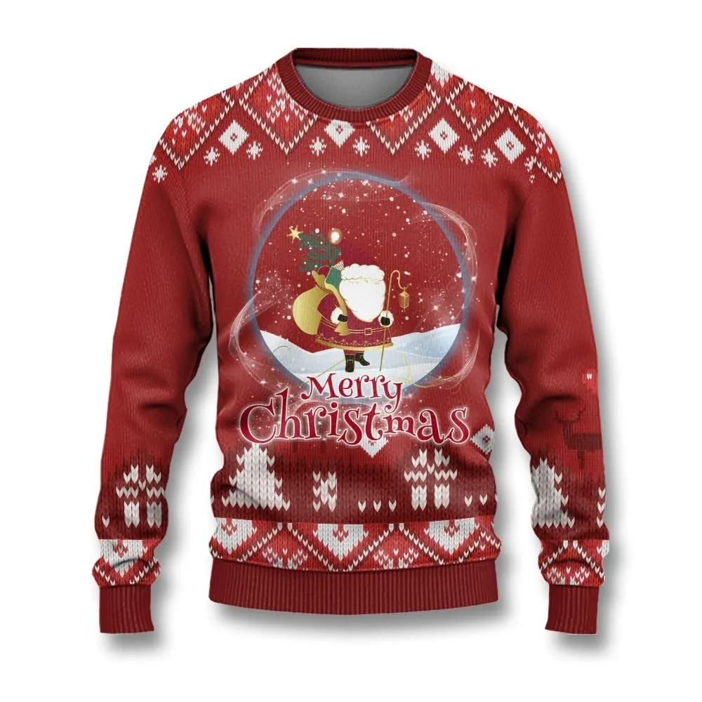 Santa Claus Ugly Sweaters, Merry Christmas Ugly Sweaters - Xmas Gift