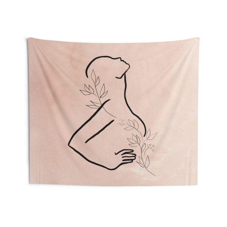 Abstract Feminine Floral Tapestry Wall Hanging Home Decoration 59x51 79x67 93x79 Inches