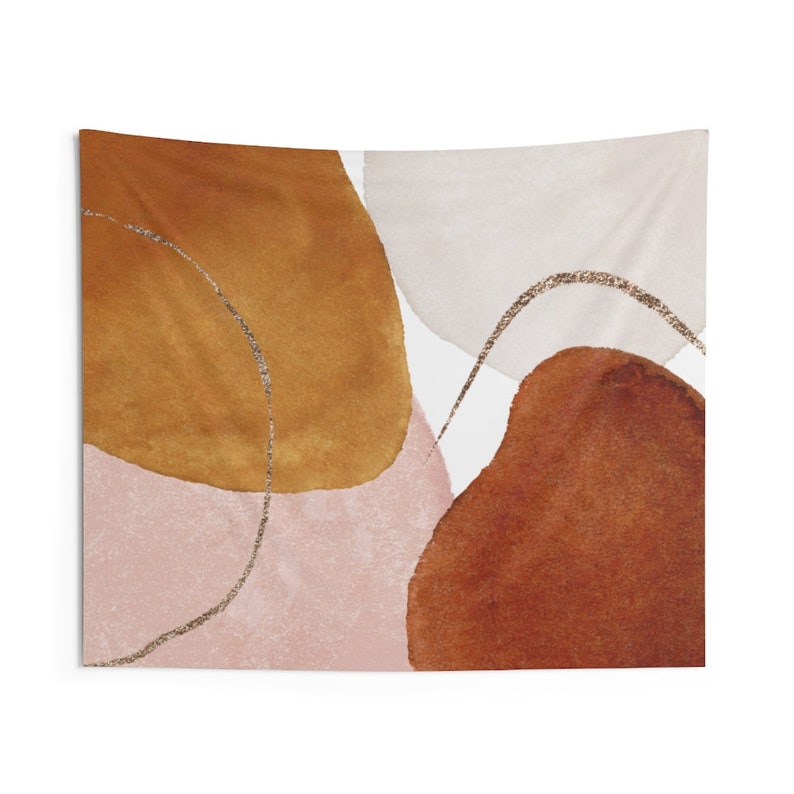 Abstract Geometric Shapes Tapestry Wall Hanging Home Decoration 59x51 79x67 93x79 Inches