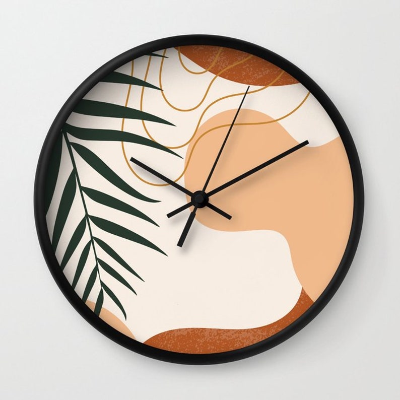 Abstract Wall Clock Gift For Home Decoration 12 X 12 Inches
