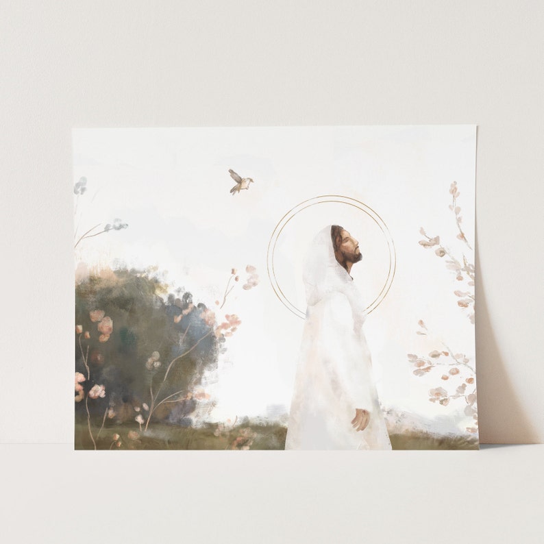 Beautiful Savior Jesus Christ Wall Art Gift For Home Decoration 8x10 8x12 12x18 16x24 20x30 24x36 Inches