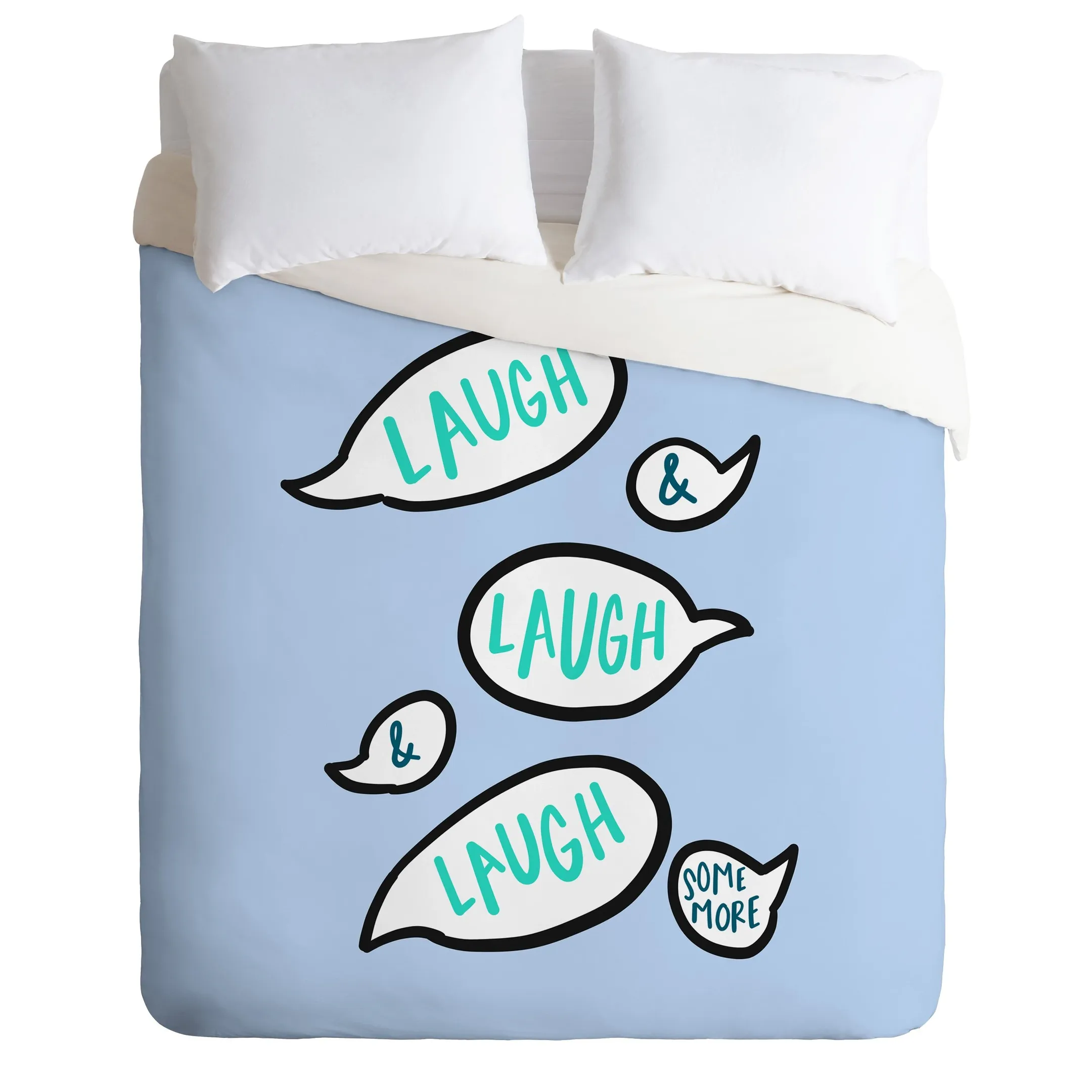 Laugh And Laugh Funny Duvet Cover Bedding Set Bedroom Decor