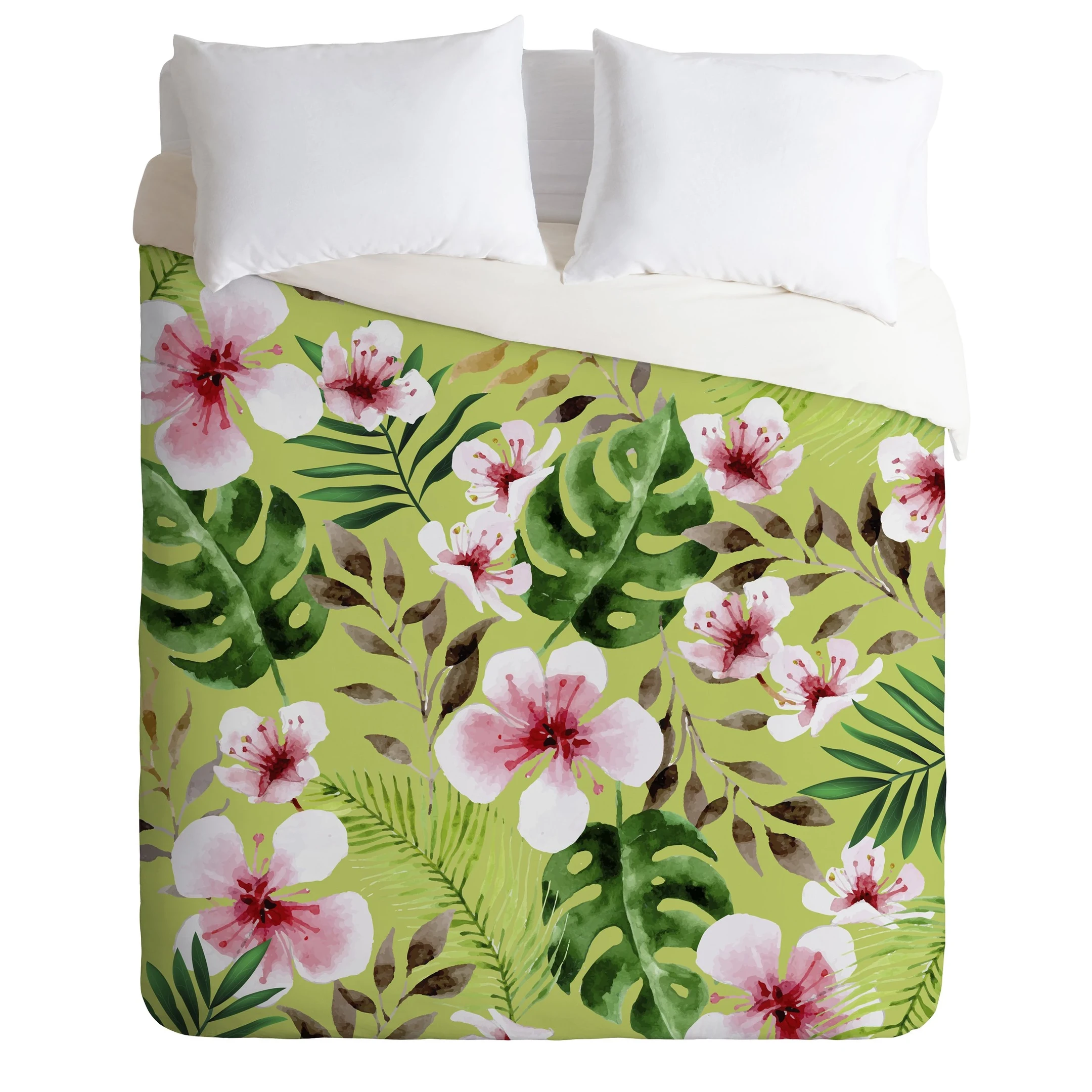 Lovely Garden Morning With Floral Duvet Cover Bedding Set Bedroom Decor