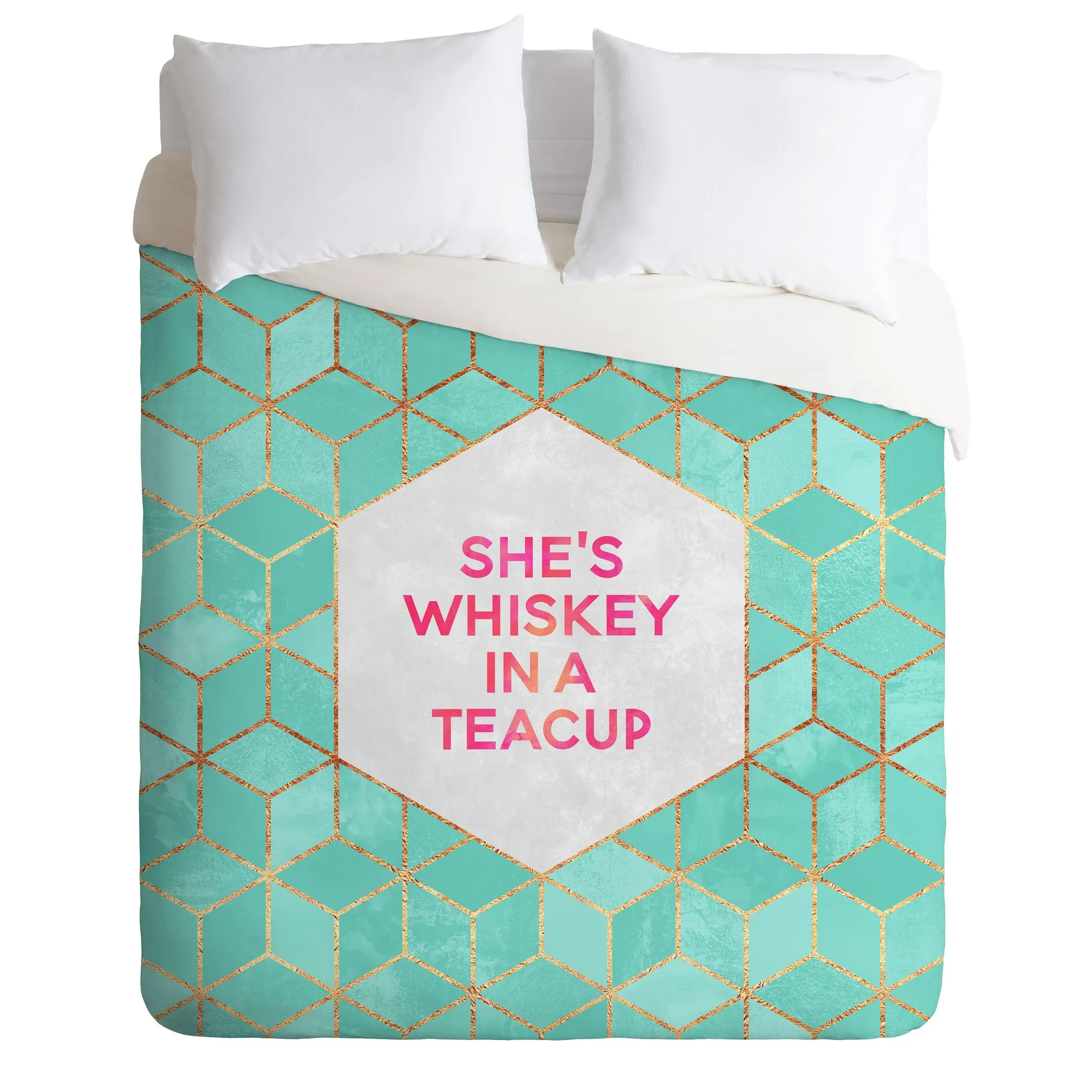 She Is Whiskey Funny Quote Duvet Cover Bedding Set Bedroom Decor