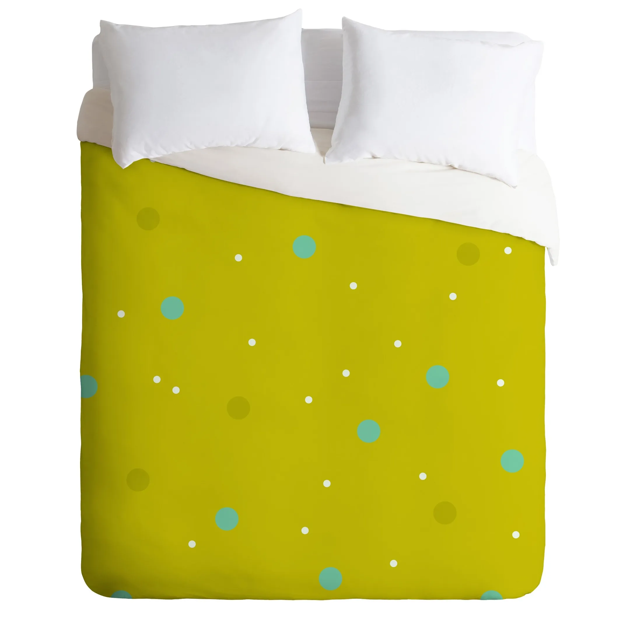 Teal Geometric Lula Garden Duvet Cover Bedding Set Bedroom Decor
