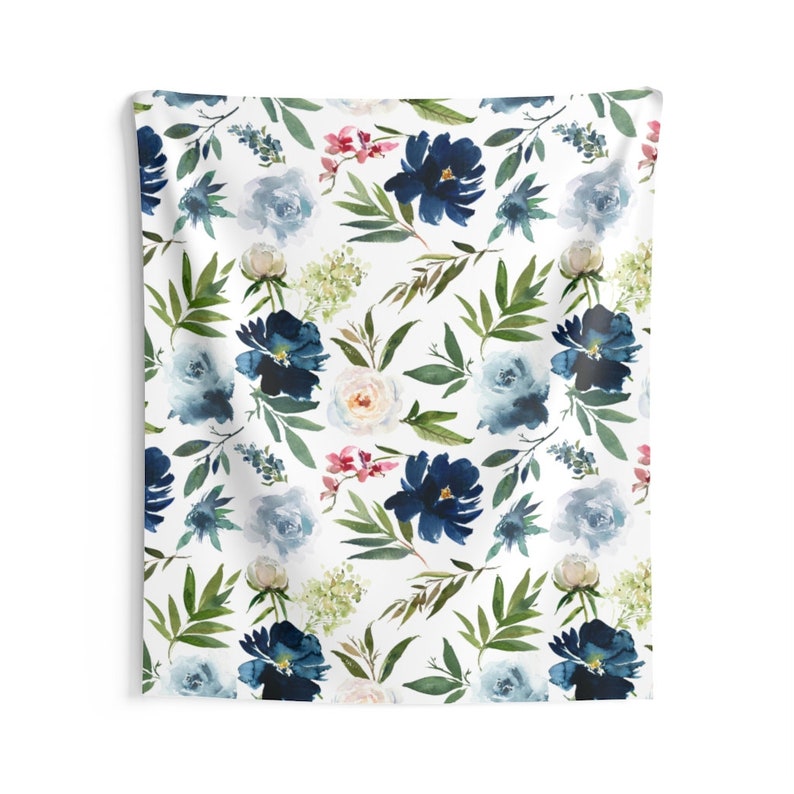 Botanical Floral Tapestry Wall Hanging Home Decoration 59x51 79x67 93x79 Inches