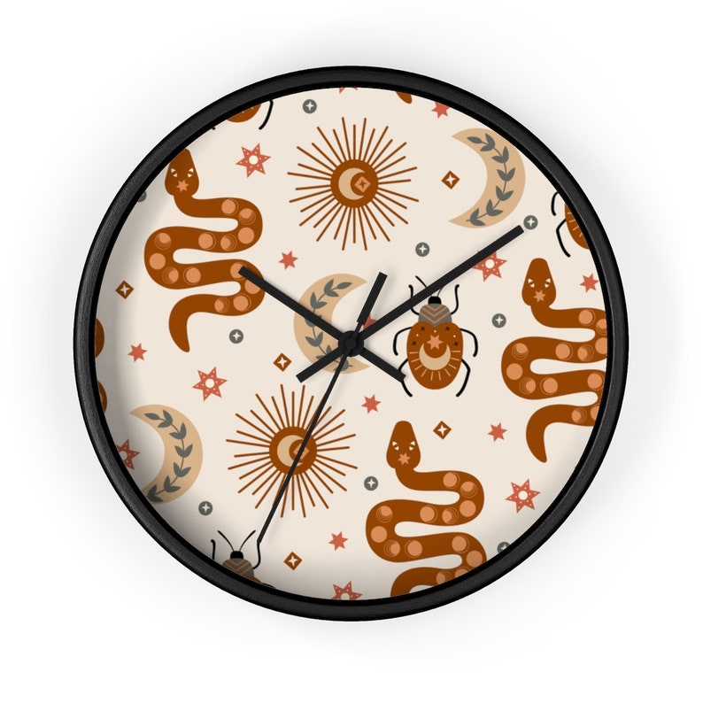 Celestial Galaxy Wall Clock Gift For Home Decoration 12 X 12 Inches