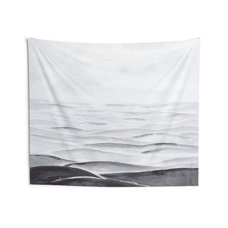 Cloudy Ocean Scene Tapestry Wall Hanging Home Decoration 59x51 79x67 93x79 Inches