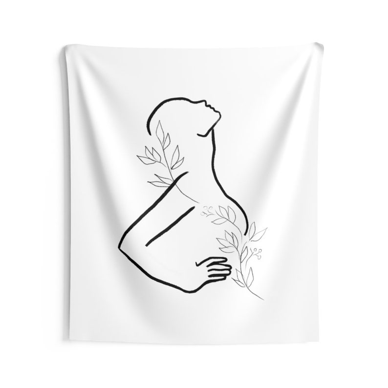 Feminine Abstract Tapestry Wall Hanging Home Decoration 59x51 79x67 93x79 Inches