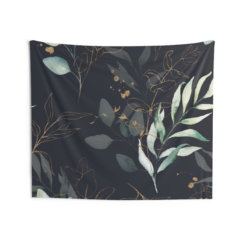 Floral Botanical Tapestry Wall Hanging Home Decoration 59x51 79x67 93x79 Inches