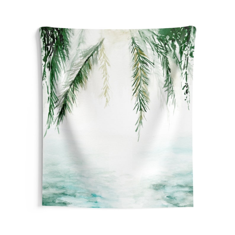 Green Hanging Leaves Tapestry Wall Hanging Home Decoration 59x51 79x67 93x79 Inches