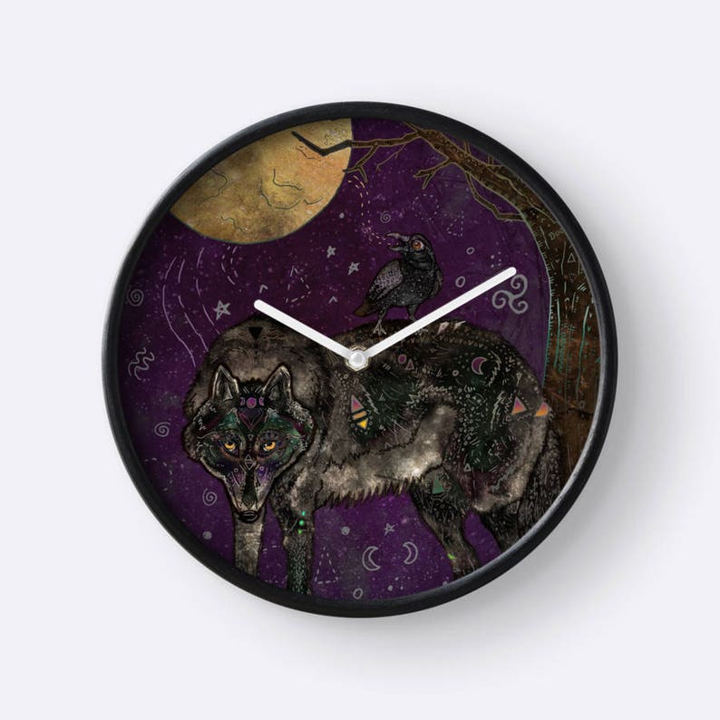 I DON'T SPEAK HUMAN Wall Clock Gift For Home Decoration 12 X 12 Inches