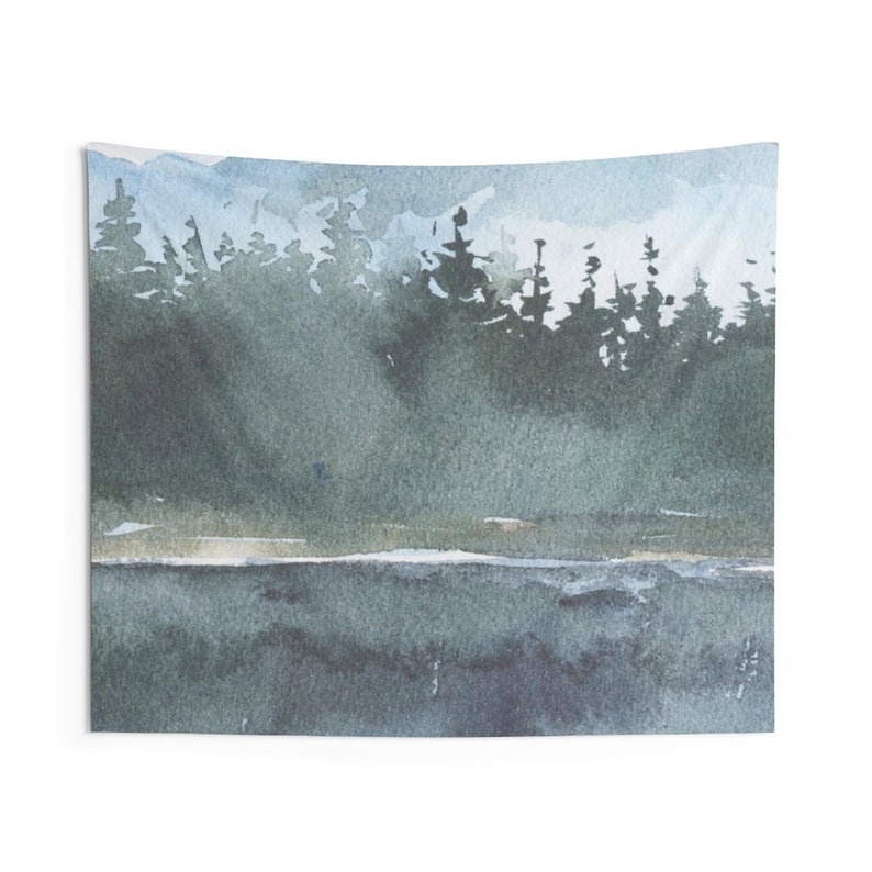 Nature Forrest Landscape Tapestry Wall Hanging Home Decoration 59x51 79x67 93x79 Inches
