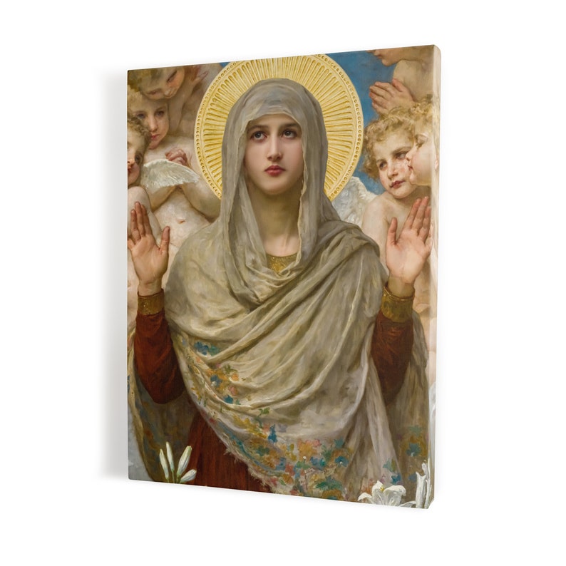 Our Lady Jesus Christ Wall Art Gift For Home Decoration 8x10 8x12 12x18 16x24 20x30 24x36 Inches
