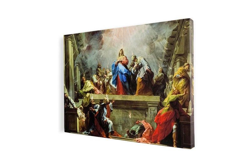 Pentecost Jesus Christ Wall Art Gift For Home Decoration 8x10 8x12 12x18 16x24 20x30 24x36 Inches