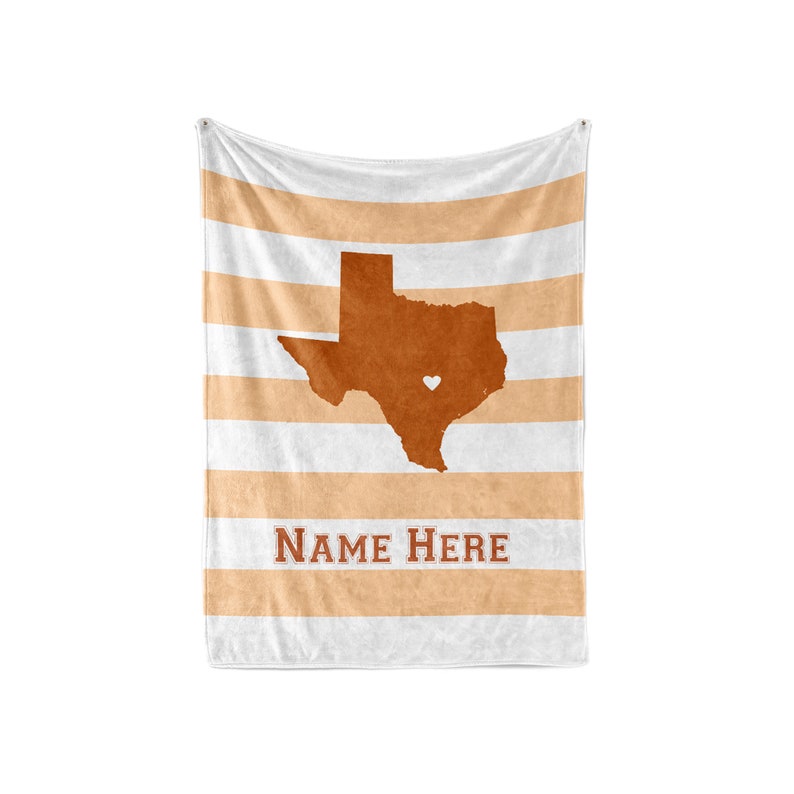 Personalized Blanket Austin Texas Map Fleece Blankets Quilt Bedding State Pride Collection
