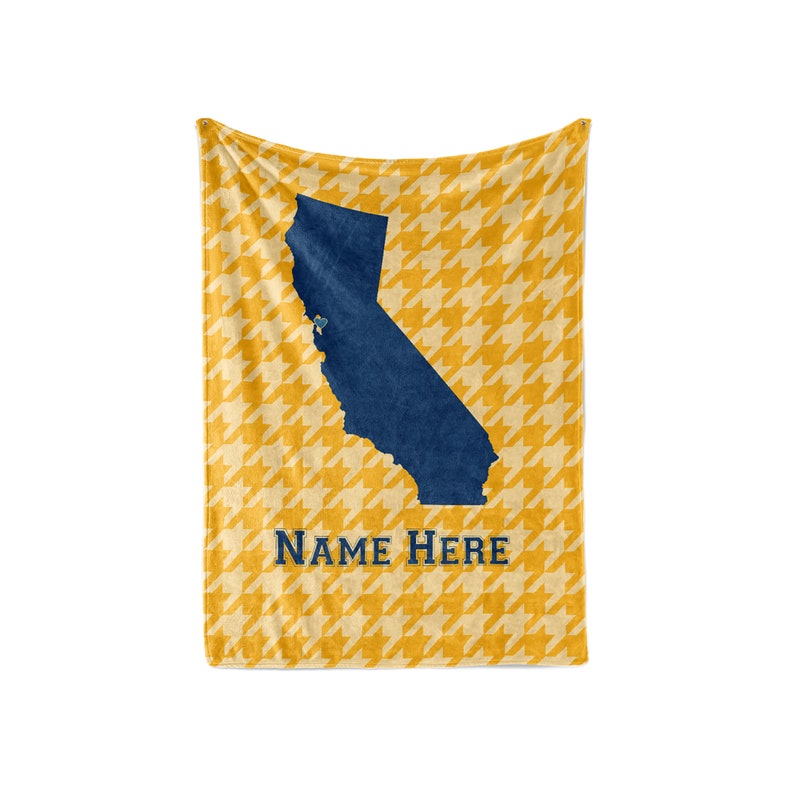 Personalized Blanket Berkeley Map Fleece Blankets Quilt Bedding State Pride Collection TShirt