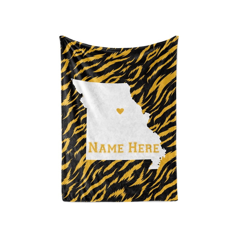 Personalized Blanket Columbia Map Fleece Blankets Quilt Bedding State Pride Collection