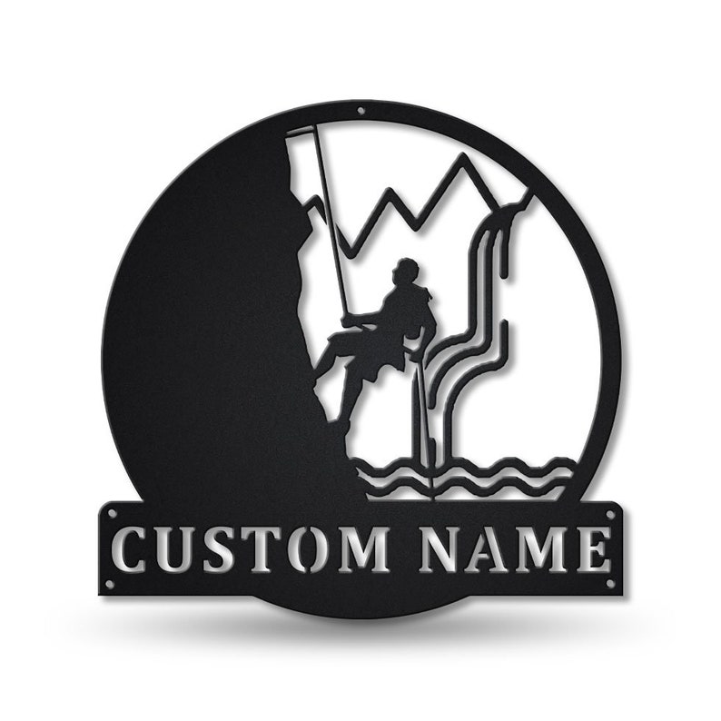 Personalized Canyoning Sport Metal Sign Wall Art For Home Decoration 8x8 12x12 14x14 18x18 24x24 Inches