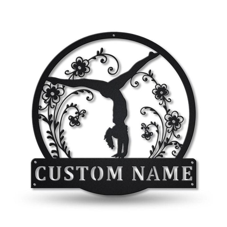 Personalized Tumbling Monogram Metal Sign Wall Art For Home Decoration 8x8 12x12 14x14 18x18 24x24 Inches