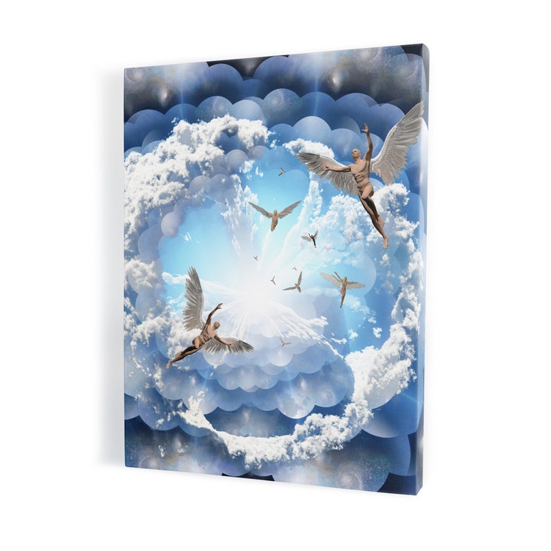 The Dance Of Angels Jesus Christ Wall Art Gift For Home Decoration 8x10 8x12 12x18 16x24 20x30 24x36 Inches