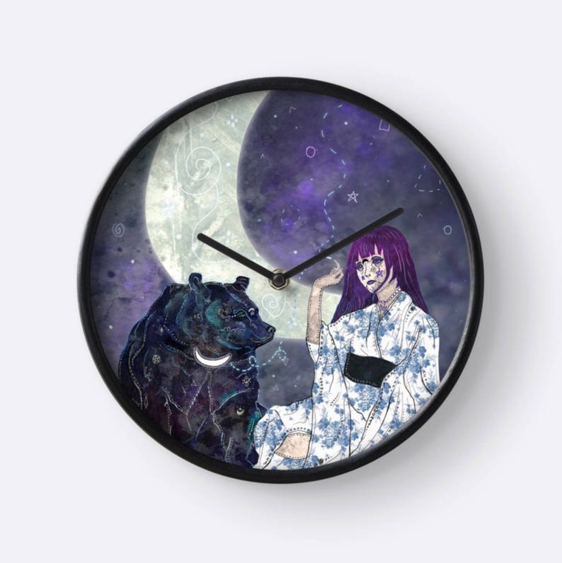 TSUKINA WAGUMA Wall Clock Gift For Home Decoration 12 X 12 Inches