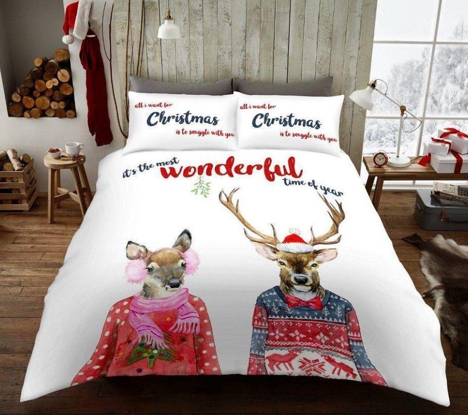 deer twin bedding set