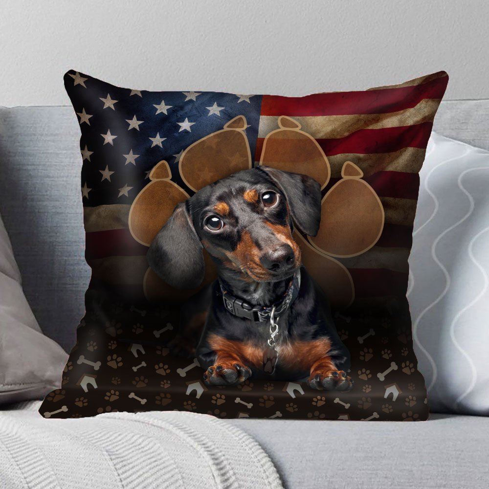 dachshund pillow case