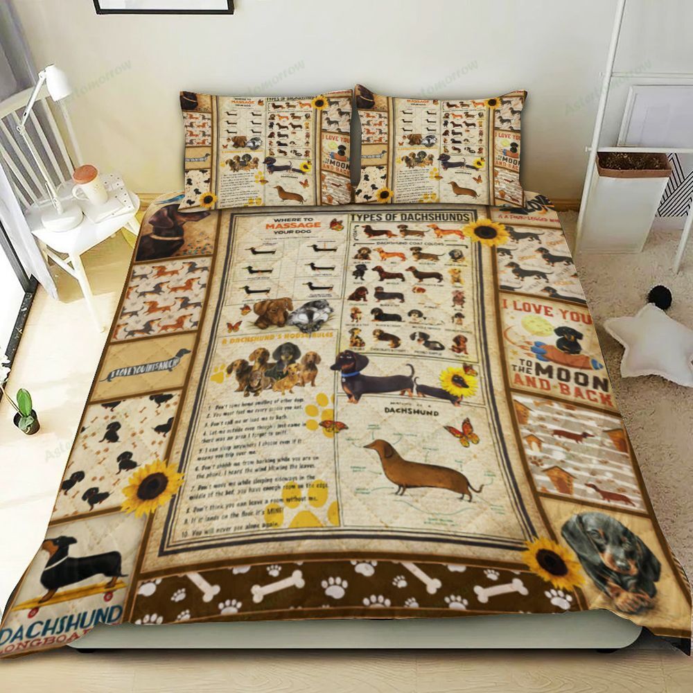 dachshund doona cover