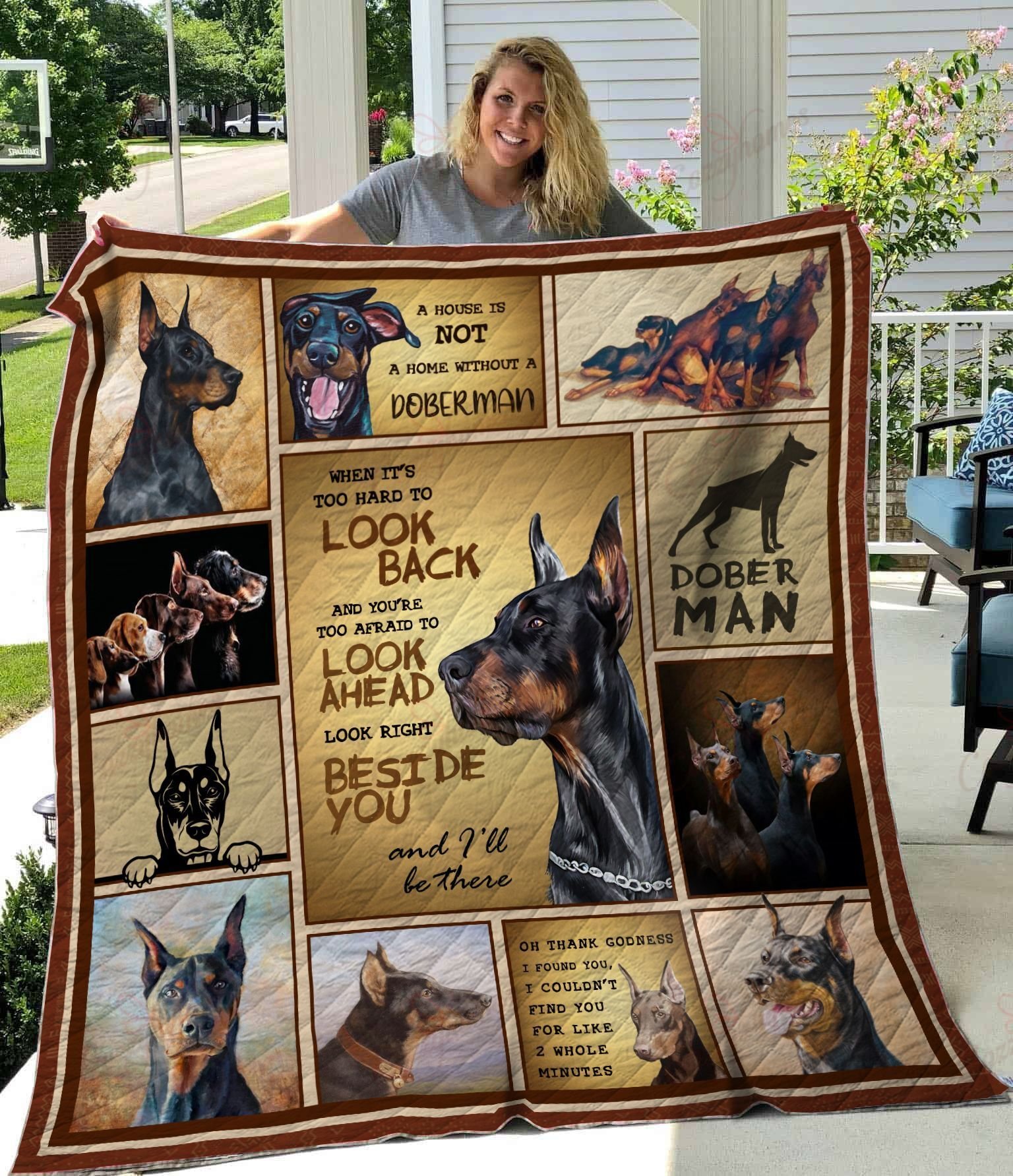 doberman blanket