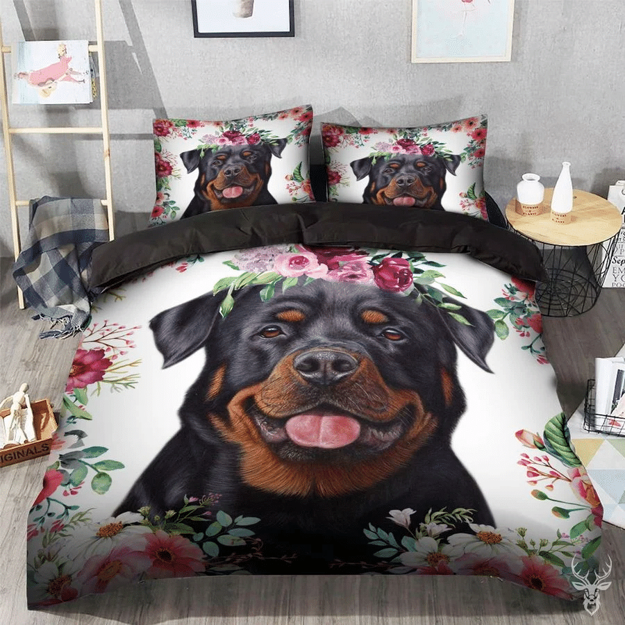 rottweiler duvet set