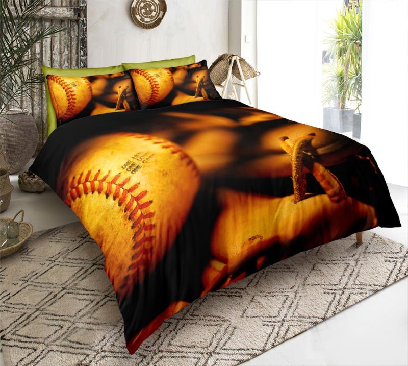 baseball bed sheets twin