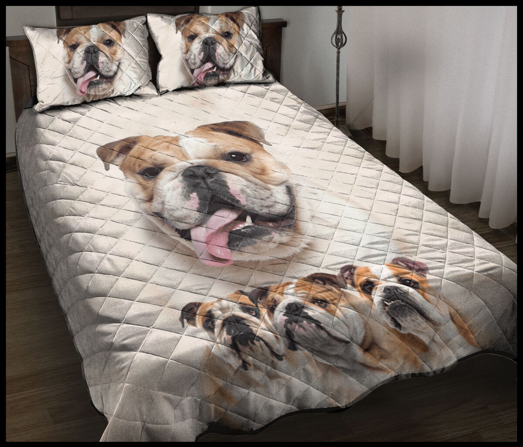 bulldog comforter