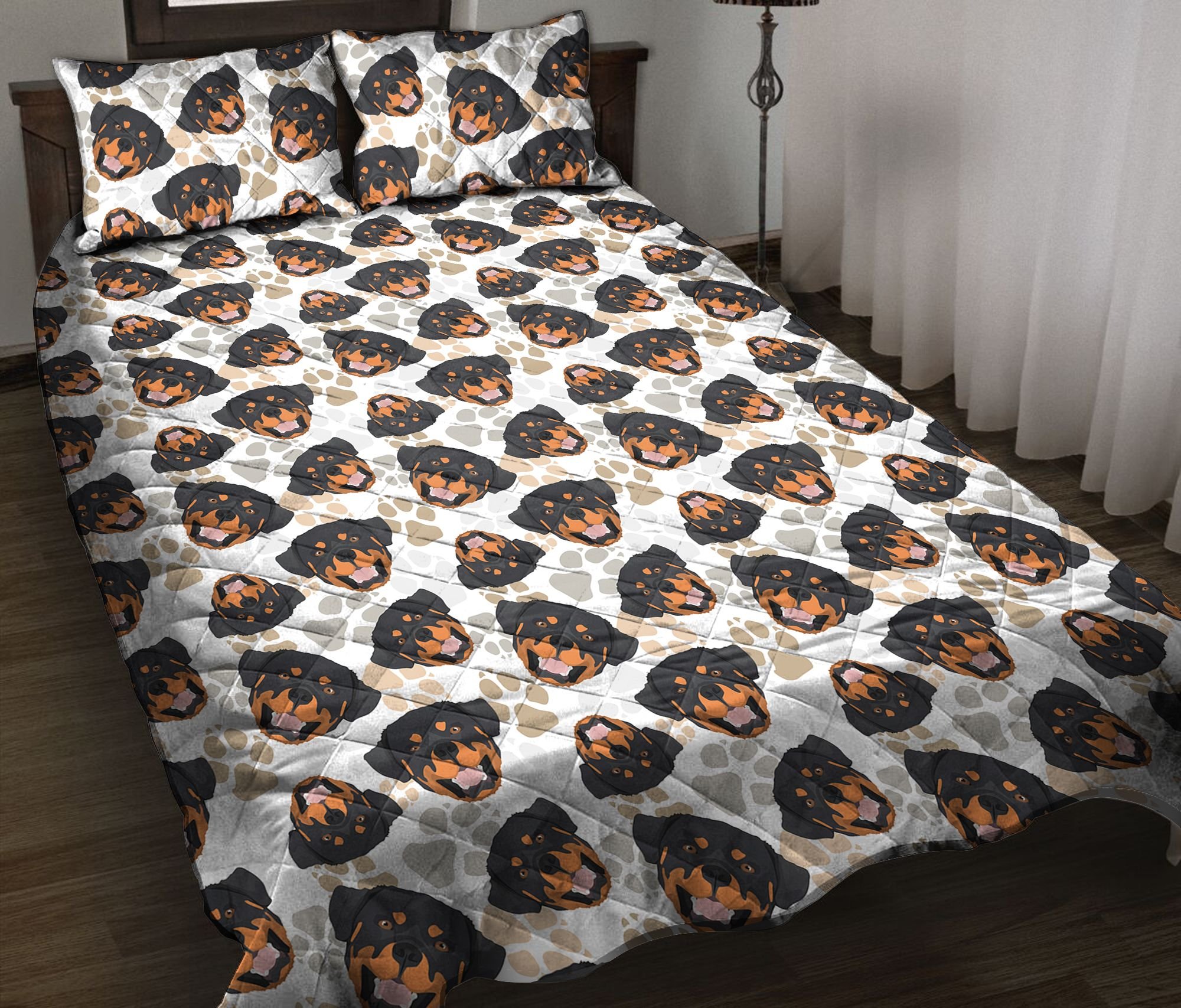 rottweiler bed sheets