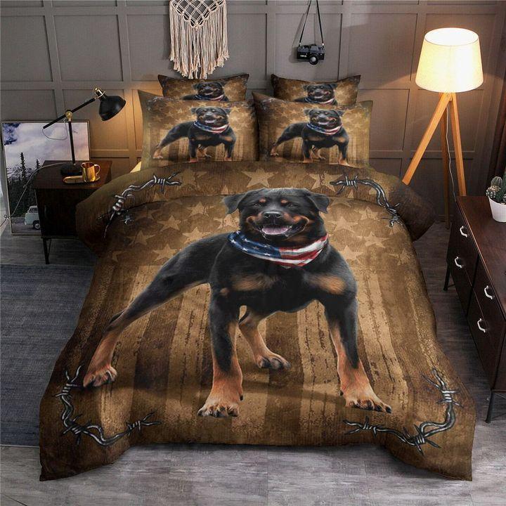 rottweiler bed sheets