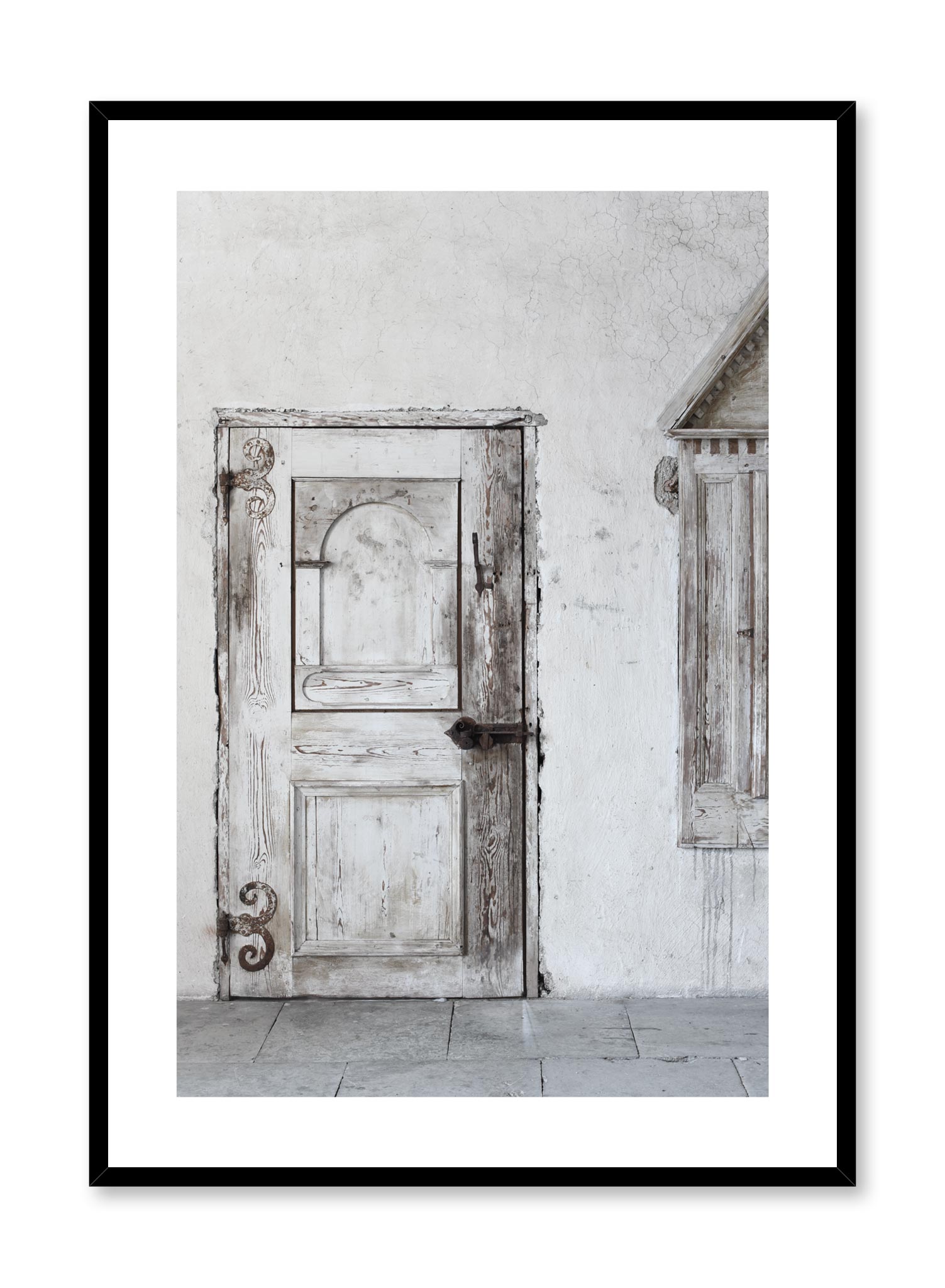 Antique Door Poster Prints Wall Art Gift For Home Decoration 12x18 16x24 20x30 24x36 Inches