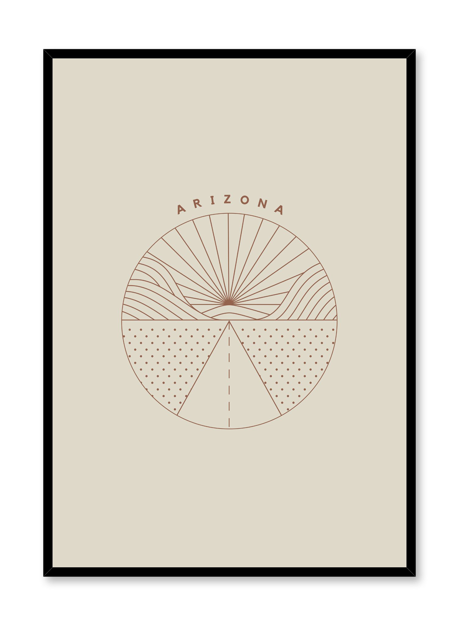 Arizona Poster Prints Wall Art Gift For Home Decoration 12x18 16x24 20x30 24x36 Inches