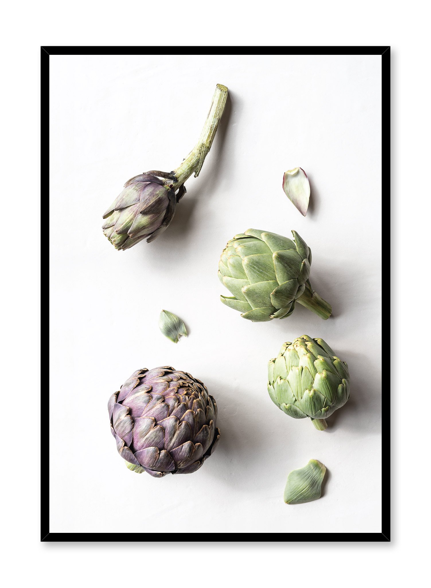 Artichokes Poster Prints Wall Art Gift For Home Decoration 12x18 16x24 20x30 24x36 Inches