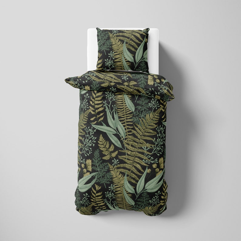 Bedding Set Fern Leaves