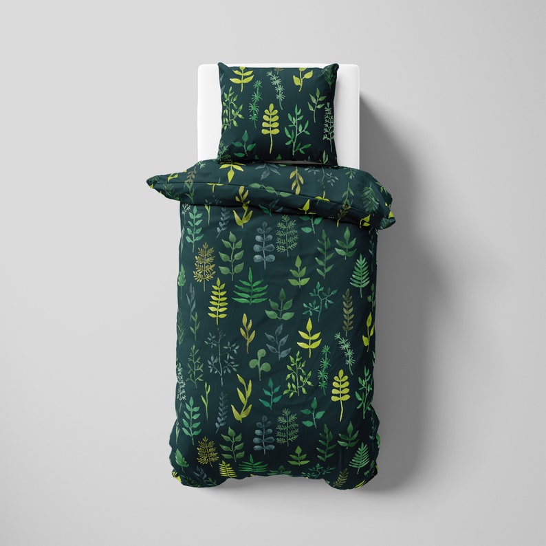 Bedding Set Leaves