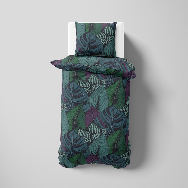 Bedding Set Leaves