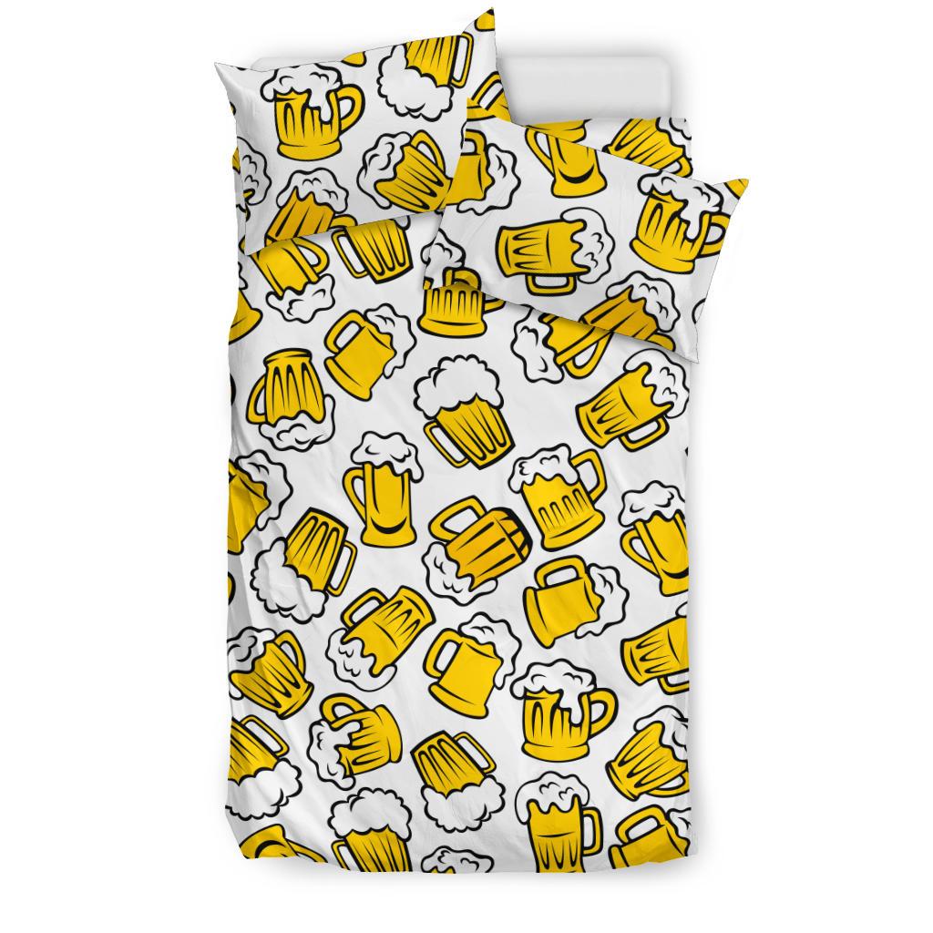 Beer Design Pattern Bedding Comforter Set