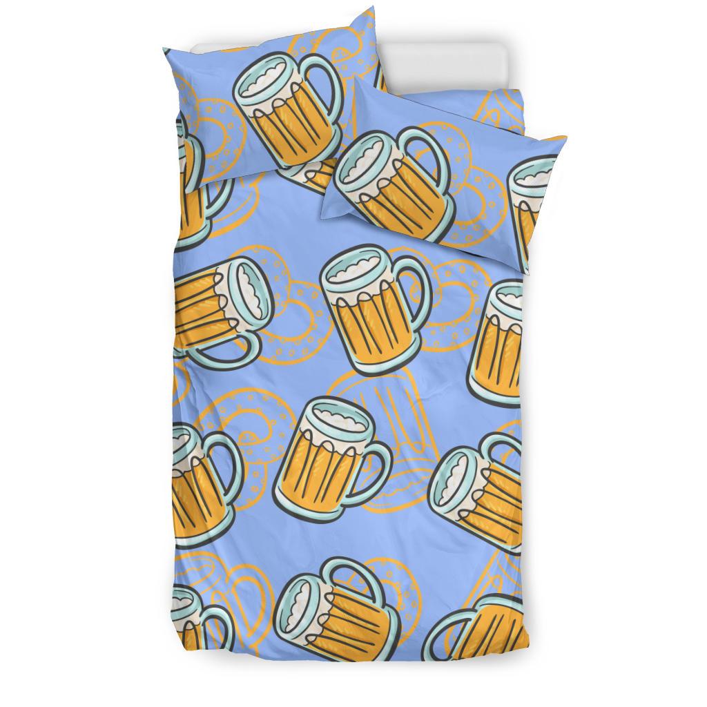 Beer Pattern Bedding Comforter Set