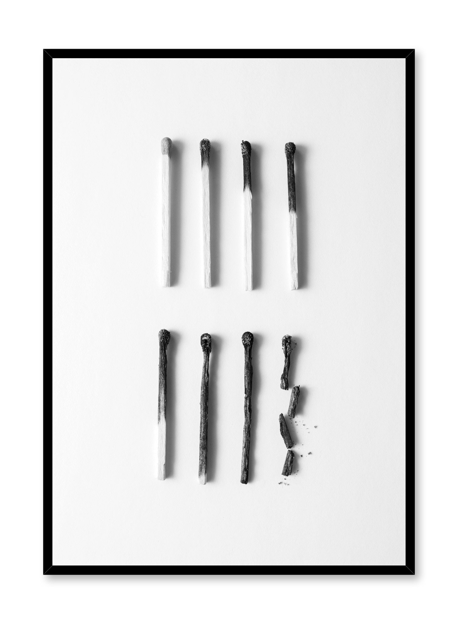 Burned Poster Prints Wall Art Gift For Home Decoration 12x18 16x24 20x30 24x36 Inches