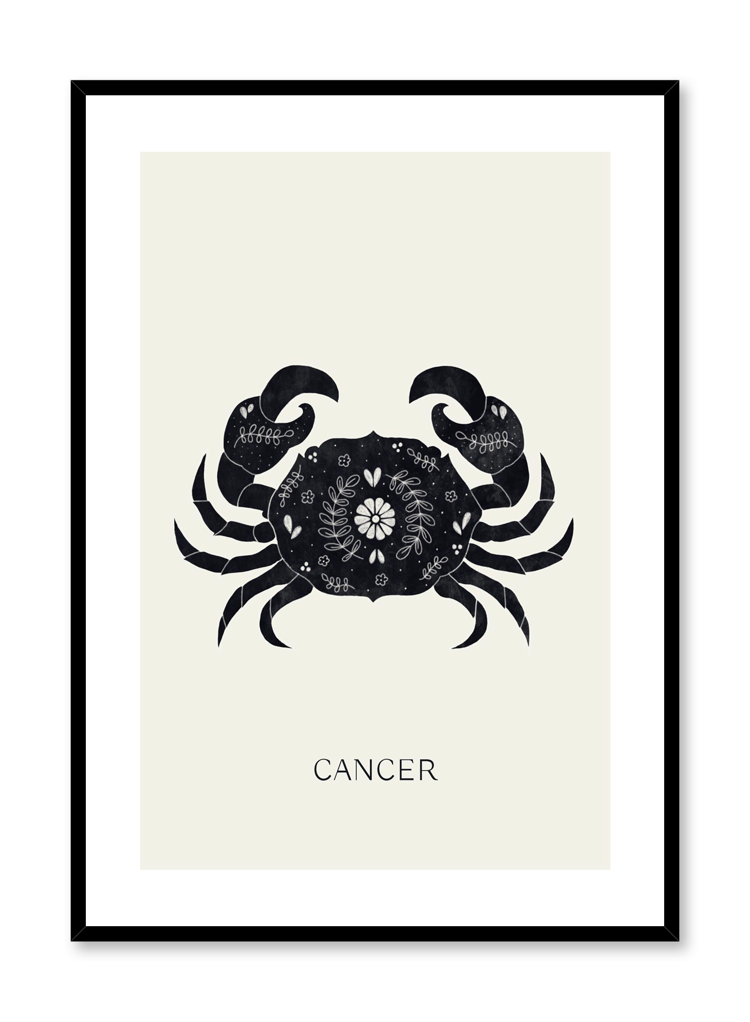 Cancer Poster Prints Wall Art Gift For Home Decoration 12x18 16x24 20x30 24x36 Inches