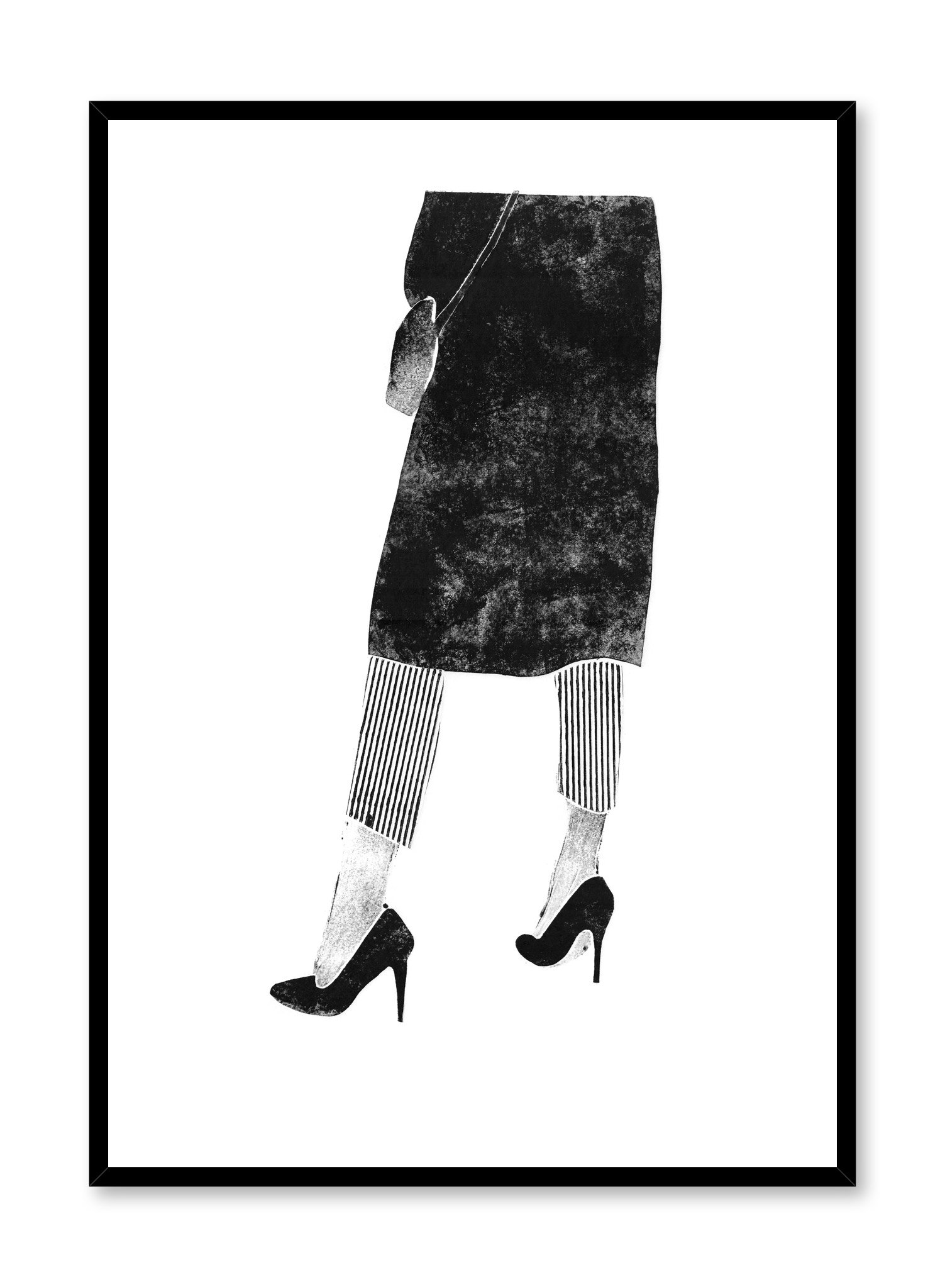 City Girl Poster Prints Wall Art Gift For Home Decoration 12x18 16x24 20x30 24x36 Inches