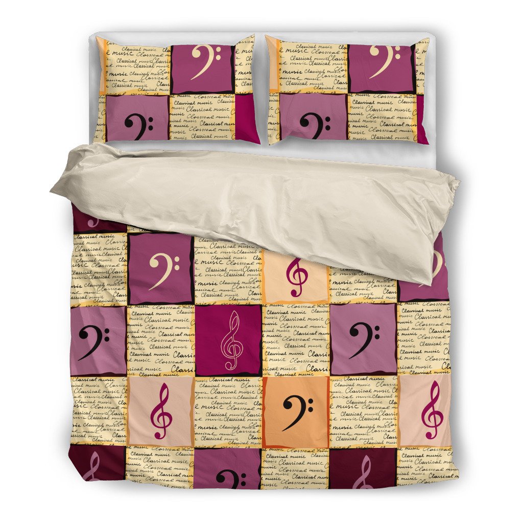 Classical Music Bedding Comforter Set For Bedroom